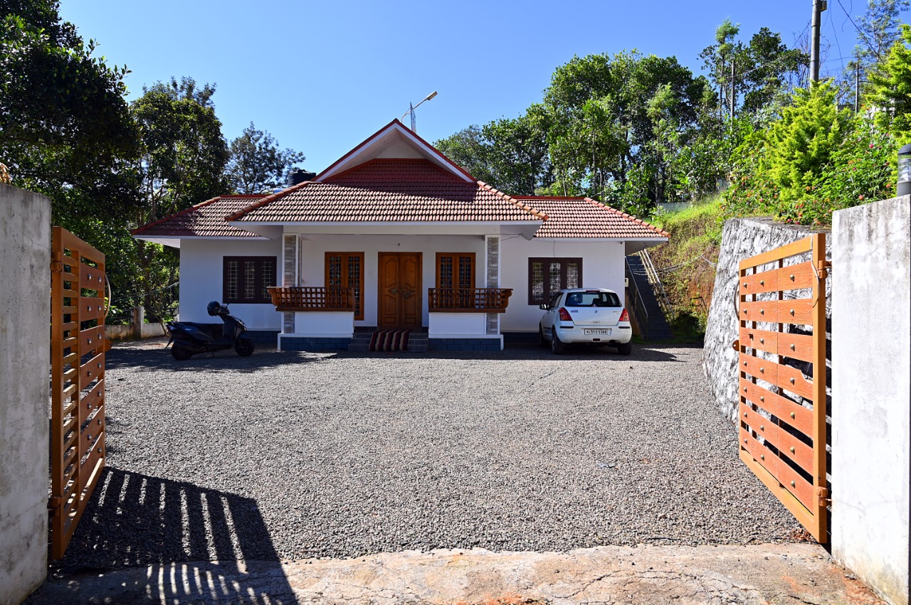 Lush green surroundings