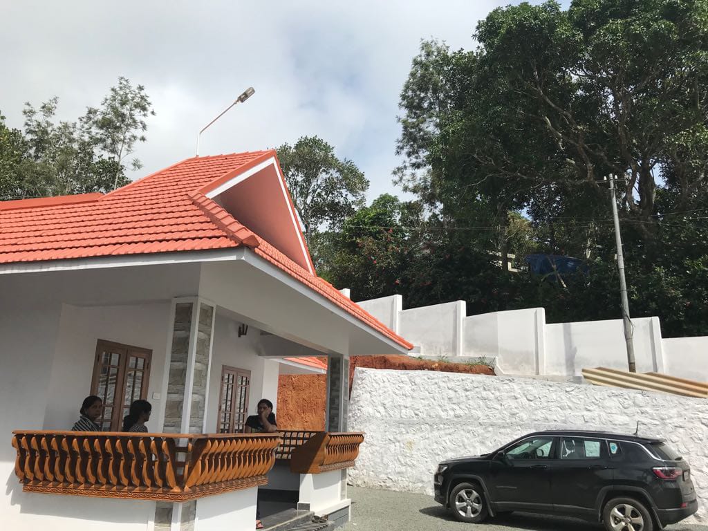 Guests relaxing at the veranda